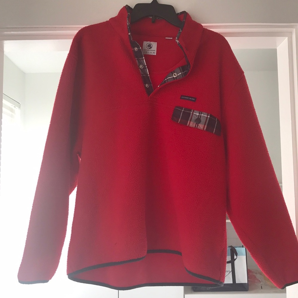 Southern Proper Red Pullover (M)